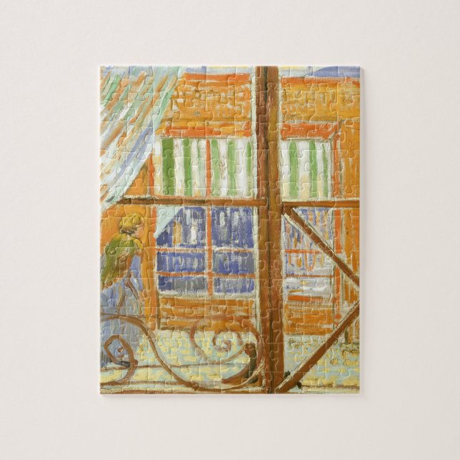 Vincent van Gogh - A Pork Butcher's Shop Window Jigsaw Puzzle (Vertical)