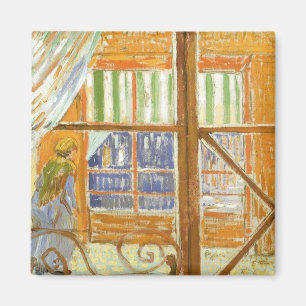 Vincent van Gogh - A Pork Butcher's Shop Window Magnet