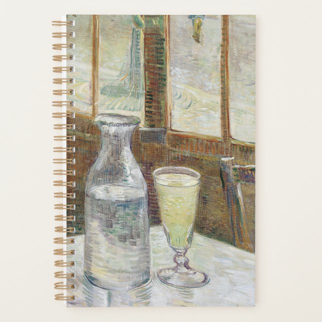  Vincent van Gogh Absinthe Famous Painting Planner (Front)