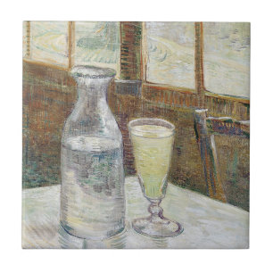 Vincent van Gogh Absinthe Famous Painting Tile