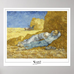 Vincent Van Gogh Affiche d'art de Zedign #38