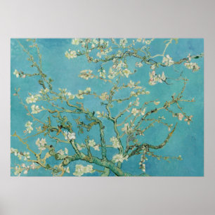 VINCENT VAN GOGH - almond blossom 1980 Poster