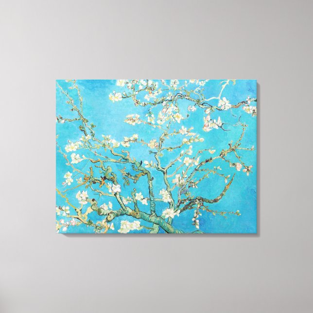 Vincent van Gogh - Almond Blossom Canvas Print (Front)