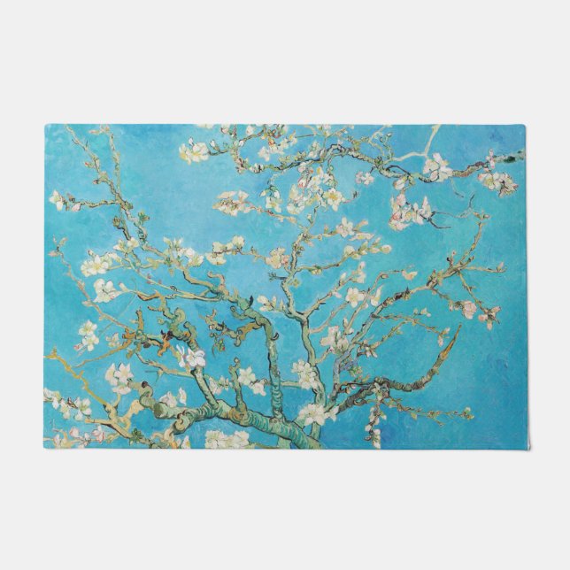 Vincent van Gogh - Almond Blossom Doormat (Front)
