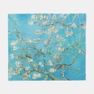 Vincent van Gogh - Almond Blossom Fleece Blanket