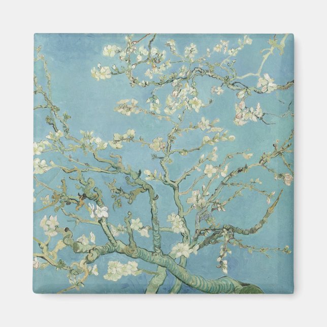 Vincent van Gogh - Almond blossom Magnet (Front)