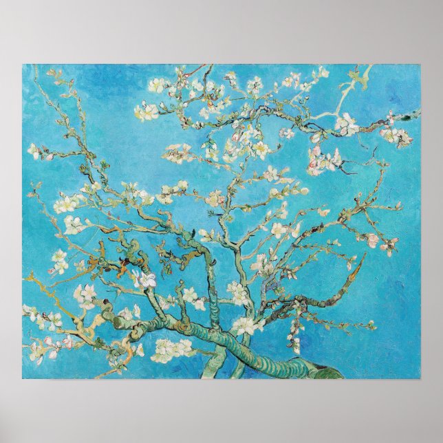 Vincent van Gogh - Almond Blossom Poster (Front)