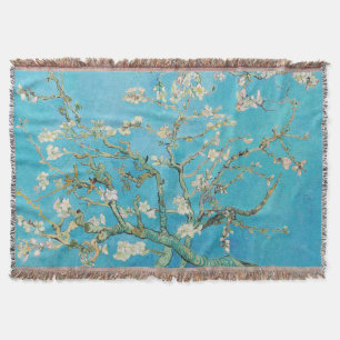 Vincent van Gogh - Almond Blossom Throw Blanket