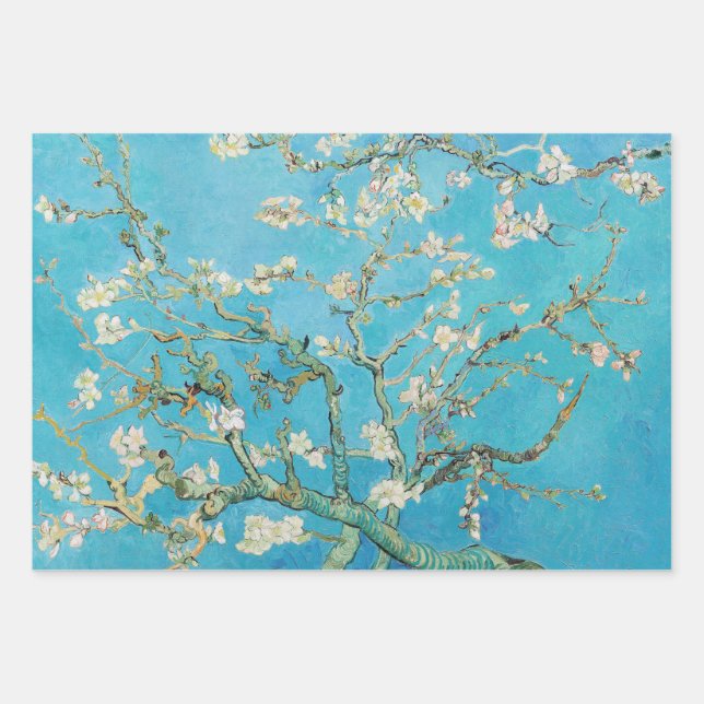 Vincent van Gogh - Almond Blossom Wrapping Paper Sheet (Front)