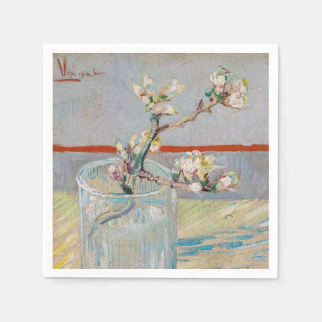 Vincent van Gogh - Almond Branch in a Glass Napkin (Front)