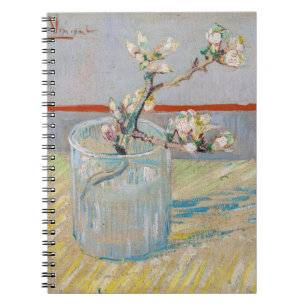 Vincent van Gogh - Almond Branch in a Glass Notebook