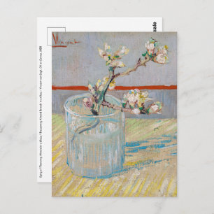 Vincent van Gogh - Almond Branch in a Glass Postcard
