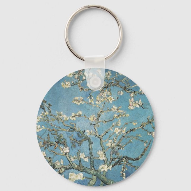 Vincent van Gogh | Almond branches in bloom, 1890 Keychain (Front)