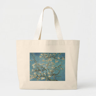 Vincent van Gogh Almond branches in bloom, 1890 Large Tote Bag