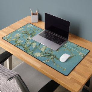 Vincent Van Gogh Almond tree in blossom Desk Mat