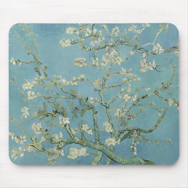 Vincent van Gogh – Almond tree in blossom Mouse Pad (Front)
