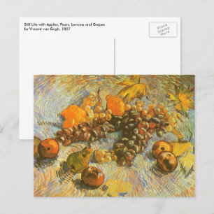 Vincent van Gogh - Apples, Pears, Lemons, Grapes Postcard