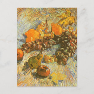 Vincent van Gogh - Apples, Pears, Lemons, Grapes Postcard