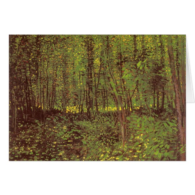 Vincent van Gogh - Arbres et sous-bois (Devant horizontal)