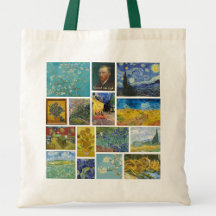 Vincent Van Gogh Art Gallery Collage