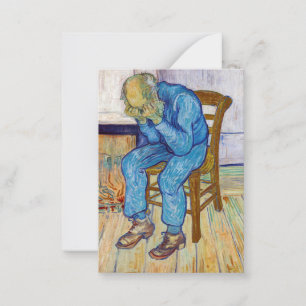 Vincent van Gogh - At Eternity's Gate Card