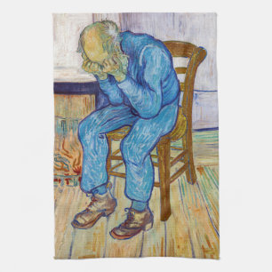 Vincent van Gogh - At Eternity's Gate Kitchen Towel