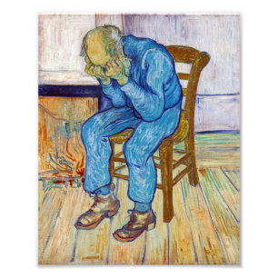Vincent van Gogh - At Eternity's Gate Photo Print