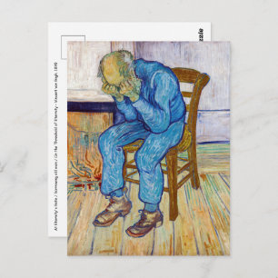 Vincent van Gogh - At Eternity's Gate Postcard