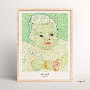 Vincent van Gogh Baby Marcelle Roulin Art Print
