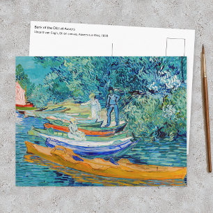Vincent van Gogh - Bank of the Oise at Auvers Postcard