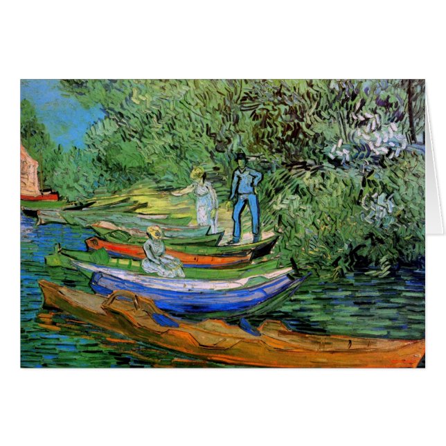 Vincent van Gogh - Banque de l'Oise à Auvers (Devant horizontal)