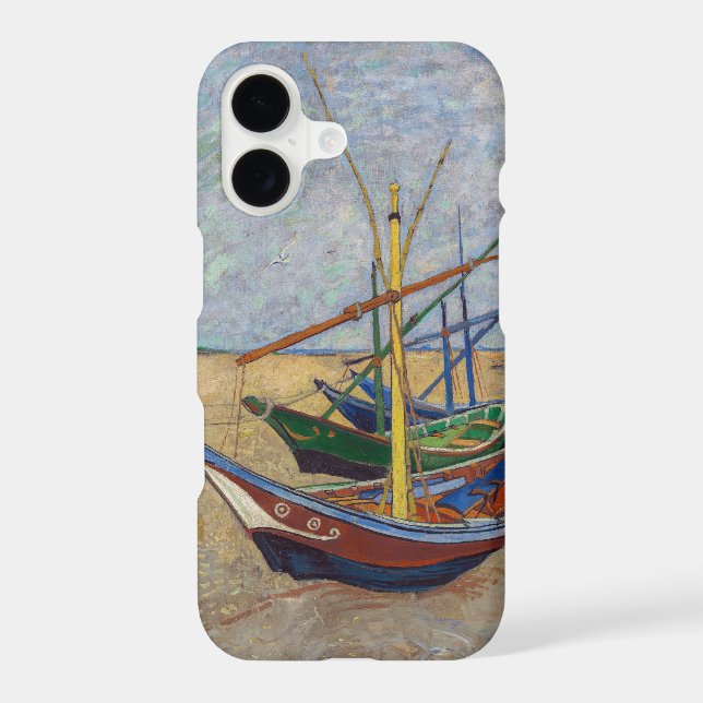 Vincent van Gogh - Bateaux de pêche sur la plage (Verso)