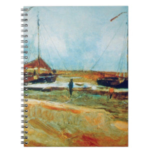 Vincent Van Gogh - Beach at Scheveningen Fine Art Notebook