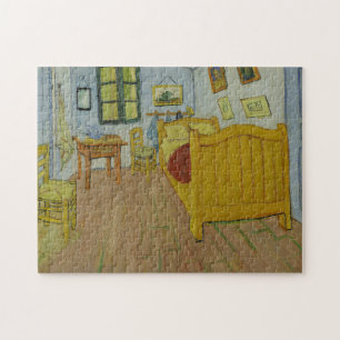 Vincent Van Gogh, Bedroom in Arles, 1st Version Jigsaw Puzzle