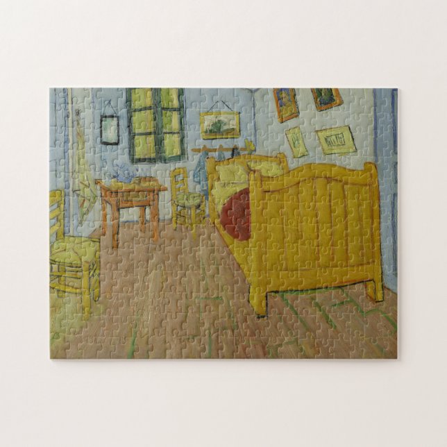 Vincent Van Gogh, Bedroom in Arles, 1st Version Jigsaw Puzzle (Horizontal)