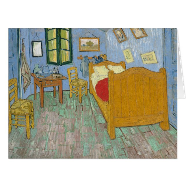 Vincent Van Gogh, Bedroom in Arles, 2nd Version (Front Horizontal)