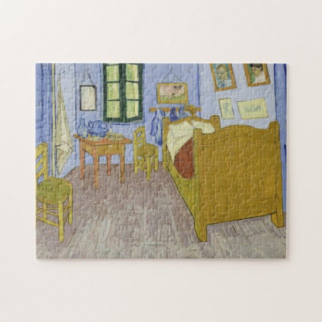 Vincent Van Gogh, Bedroom in Arles, 3rd Version Jigsaw Puzzle (Horizontal)