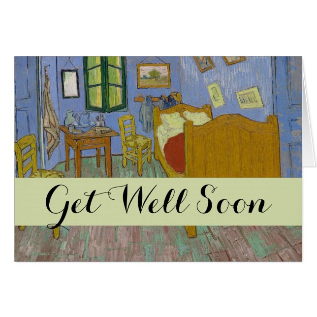 Vincent Van Gogh Bedroom Painting (Front Horizontal)