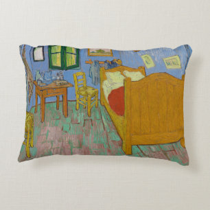 Vincent Van Gogh Bedroom Painting Accent Pillow