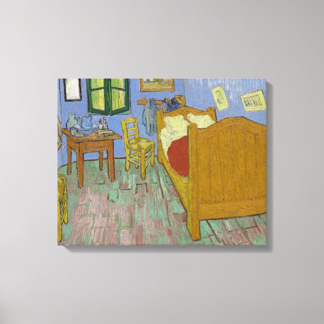 Vincent Van Gogh Bedroom Painting Canvas Print (Front)
