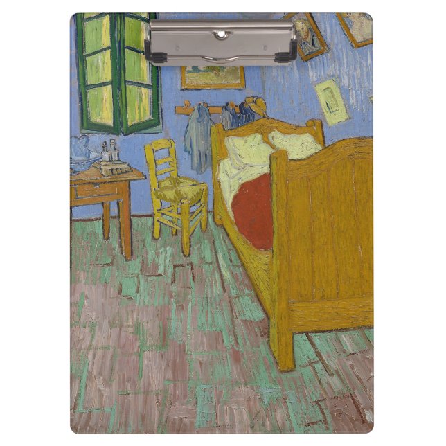Vincent Van Gogh Bedroom Painting Clipboard (Front)