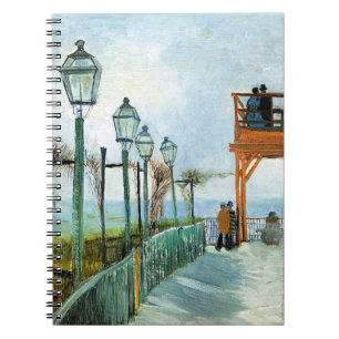 Vincent van Gogh - Belvedere Overlooking Montmarte Notebook