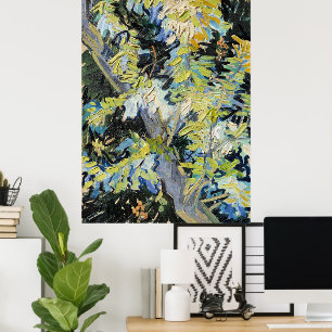 Vincent van Gogh, Blossoming Acacia Branches, Poster