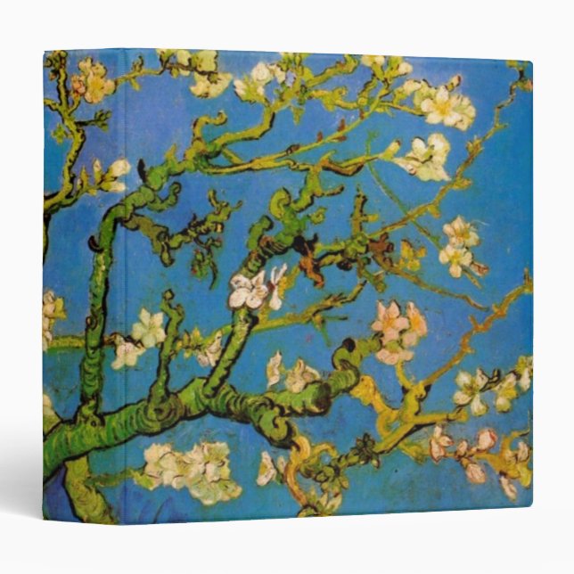 Vincent van Gogh - Blossoming Almond Tree Binder (Front/Spine)