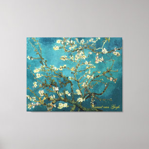 Vincent van Gogh, Blossoming Almond Tree Canvas Print