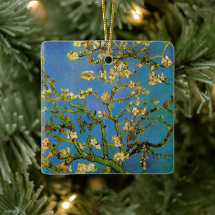 Vincent van Gogh - Blossoming Almond Tree Ceramic Ornament