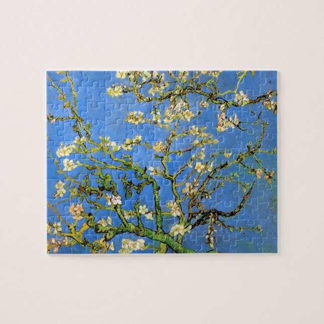 Vincent Van Gogh - Blossoming Almond Tree Fine Art Jigsaw Puzzle (Horizontal)