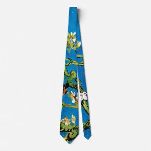 Vincent Van Gogh - Blossoming Almond Tree Fine Art Tie