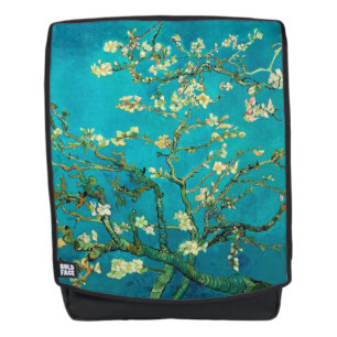 Vincent Van Gogh Blossoming Almond Tree Floral Art Backpack
