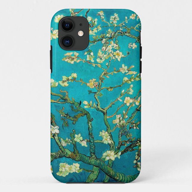 Vincent Van Gogh Blossoming Almond Tree Floral Art Case-Mate iPhone Case (Back)